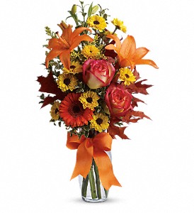 Burst of Autumn in Kentwood LA, Glenda's Flowers & Gifts, LLC