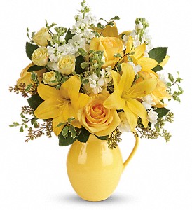 Teleflora's Sunny Outlook Bouquet in Kentwood LA, Glenda's Flowers & Gifts, LLC
