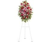 Pink Tribute Spray in Kentwood, Louisiana, Glenda's Flowers & Gifts, LLC