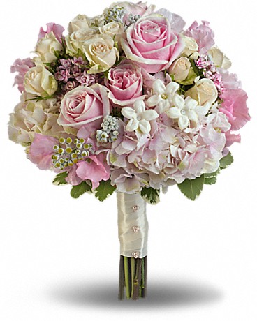 Pink Rose Splendor Bouquet Bouquet