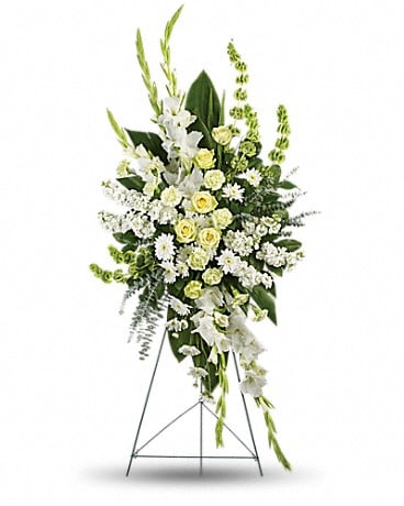 Magnificent Life Spray Sympathy Arrangement