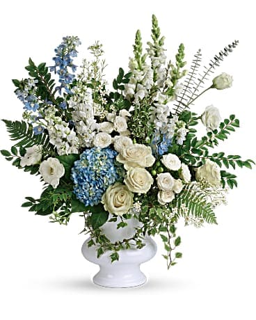 Treasured And Beloved Bouquet Sympathy Arrangement
